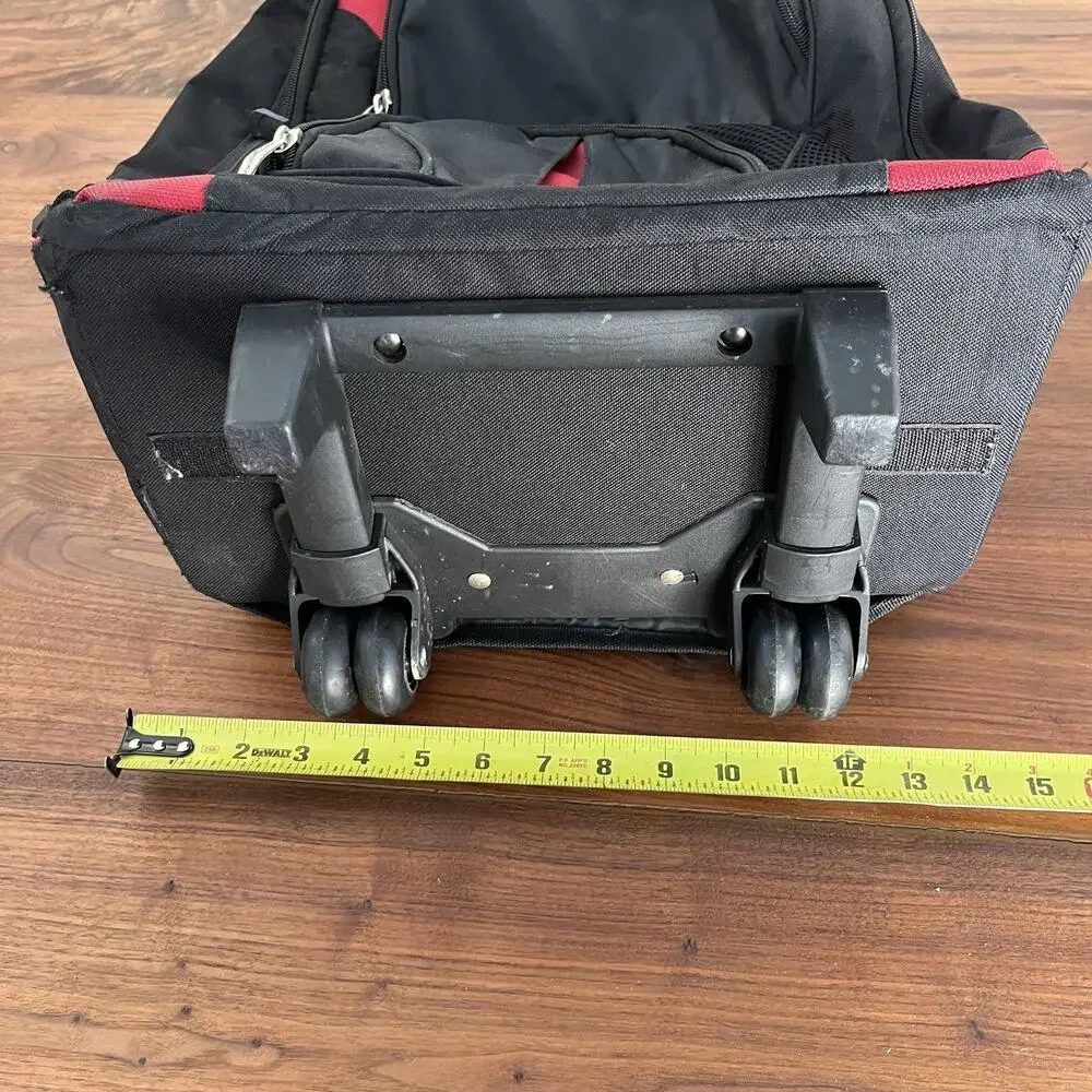 Vintage Starter Backpack 90's Red & Black School Gym Sports Bag